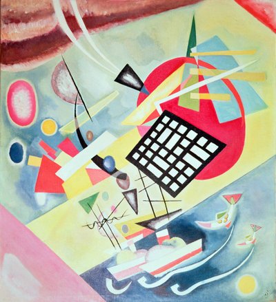 Schwarzes Netzwerk, 1922 von Wassily Kandinsky